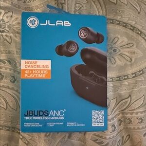 JLab JBuds ANC True Wireless Earbuds - Black